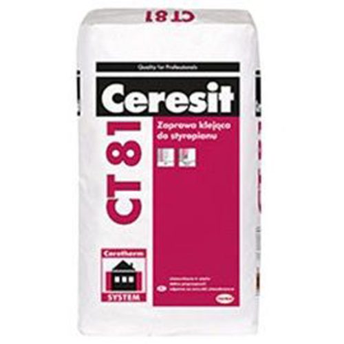 Лепило за плочи от експандиран пенополистирен (EPS) CERESIT CT 81 - 25кг