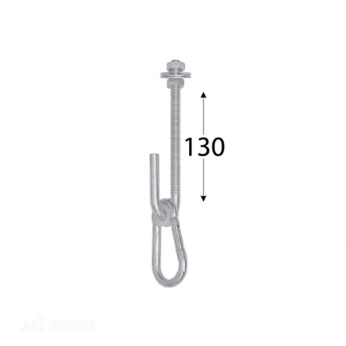 Закрепващ к-т за люлка отв. MHB 130 /10/ 64852