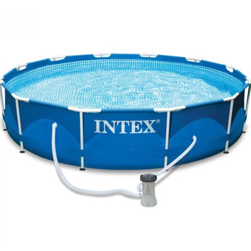 Басейн с метална рамка Мегадом 3.66х76см к-т с помпа и филтър 28212 / 344996