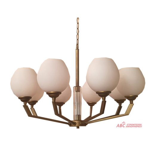 Осветително Тяло 8 Х Е27 67/34/28 GAUSS GS-319064/8P