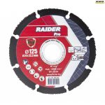 Диск за ъглошлайф Carbide Multi Wheel 125x22.2mm Raider 160154 1 0000009604