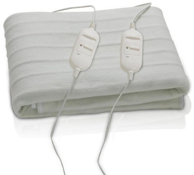 0000010683 Електрическо одеяло - двойно SAPIR SP 8510 AD, 60W, 160x140 см, Защита против прегряване, Полиестер