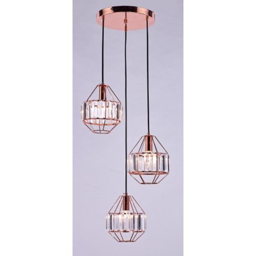 Осветително Тяло GAUSS GS-620646-3 3хЕ27 31/31/28cm