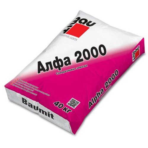 Бау саморазливна замазка алфа 2000 -40кг 25137 35бр/п