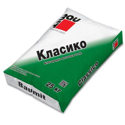 Бау класико-благородна мазилка 25 кг цвят бял 23004