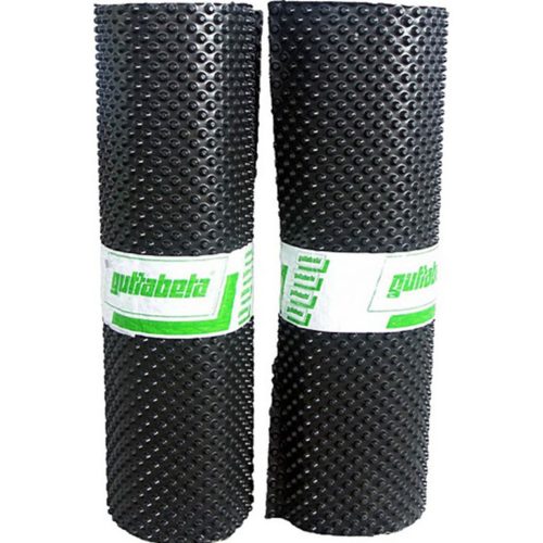 Гутта дренажна мембрана -фундалин 2х20м/40м2/ черна