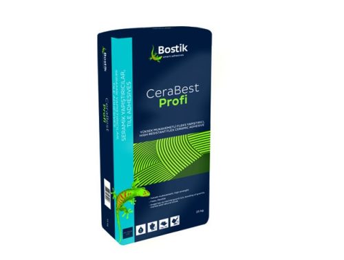 БОСТИК ЛЕПИЛО ЗА ПЛОЧКИ С2ТЕS1 сиво 25кг CERABEST PROFI /8002038
