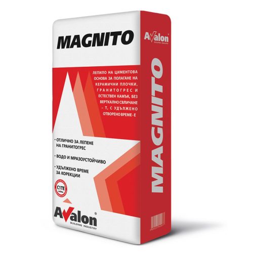 Лепило за плочки AVALON Magnito C1TE - 25кг. 48бр/палет