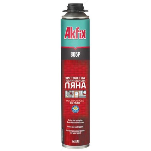 Пяна полиуретанова 805Р за пистолет - 750мл. - Akfix - 11692