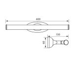 ОСВEТИТЕЛНО ТЯЛО LED WALLY LED 6W CL-4000K IP4 4014 1 0000012909