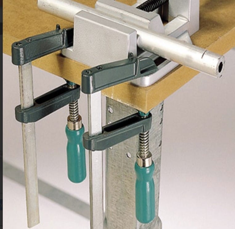 0000013788 Стяга винтова Wolfcraft с метални челюсти 50х200 мм, SZ 105WLF119