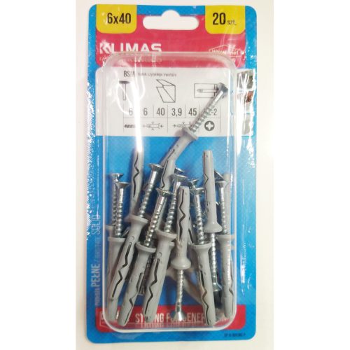 ПИРОН-ДЮБЕЛ СКРИТА ЯКА /WM/BSM-6x40 191122640-1