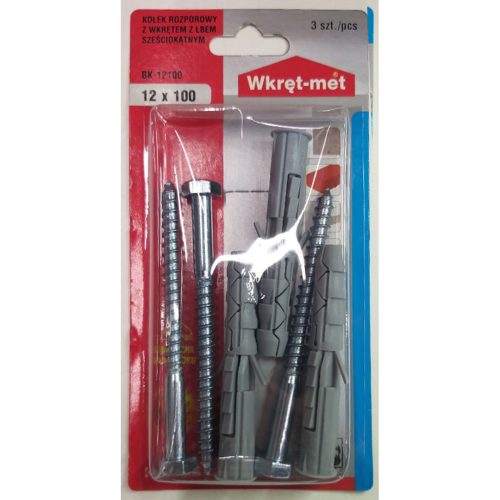 ДЮБЕЛ ЗА БЕТОН+ВИНТ Ш-Н/WM/BK-14х100 1912214100-1 БЛ.