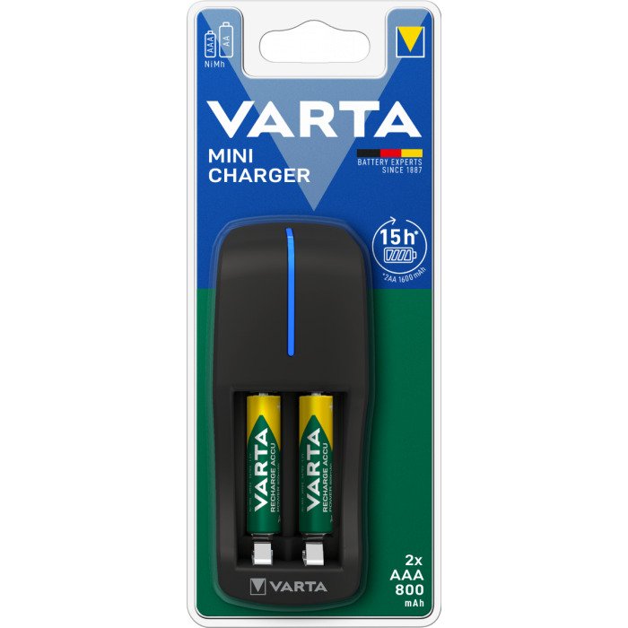 0000014605 VARTA MINI CHARGER ааа + 2 х 800 MAH *50693 070804