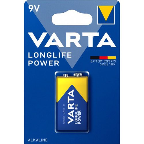 Батерия VARTA POWER алкална 9V 1БР. *59862 070205
