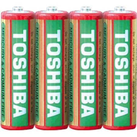 Батерия TOSHIBA R6K, 4 бр. в опаковка, 1.5V