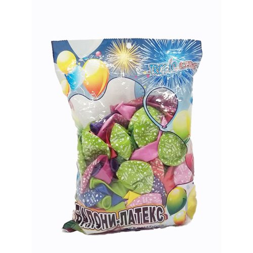 Балони печат микс/100бр