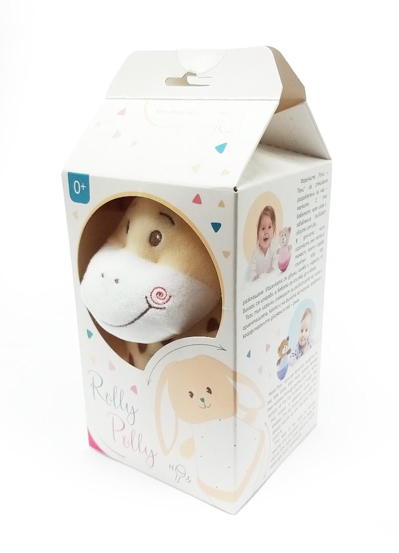 0000015028 Меко бебешко Роли Поли жираф 17 СМ