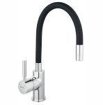 Смесител за куня ZUMBA BZA4B с гъвкав PVC черен чучур 1 0000015766