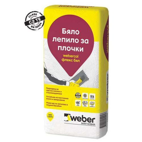 Вебер F606 лепило за гранитогрес с2те-грес 25кг 42 бр/пал.