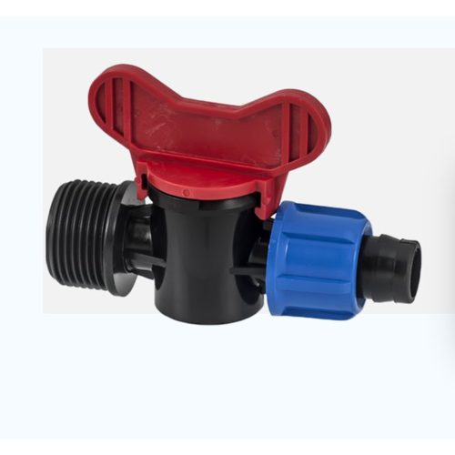 Мини кран с резба за едносезонен капков маркуч ф17х3/4 0121378.01