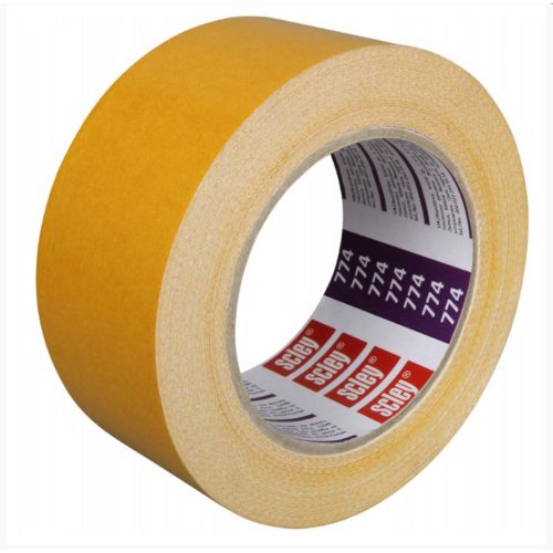 Лента двустраннолепяща 50мм x 5м, подсилена-подови настилки *774* Hardy 0310-740550