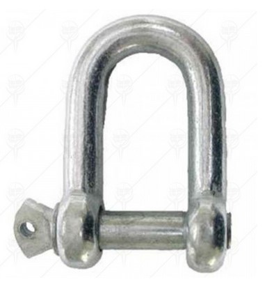 СКОБА С ВИНТ D ФОРМА 16ММ 17008 ВАЛ