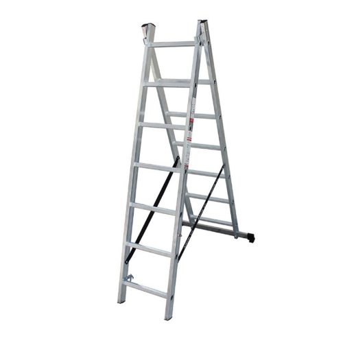 Алуминиева двураменна стълба 2х9 АРОН AL-CH 209