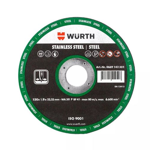 Диск за рязане Standard Inox  Ф230Х1.9ММ 0669142301
