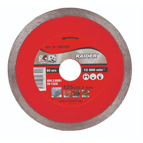 Диамантен диск Wet Raider RD-DD09 / 115x22.2мм