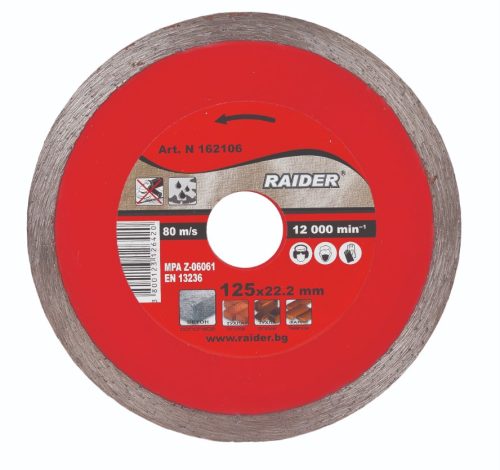 Диамантен диск Wet Raider RD-DD09 / 115x22.2мм