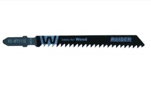 Нож за прободен трион за дърво 132 мм, 6 TPI, RAIDER RD-WT344D, 2 бр.