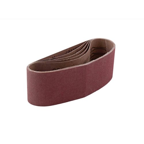 Шкурка за лентов шлайф 75х457mm Р100 5бр./опаковка Raider 183114