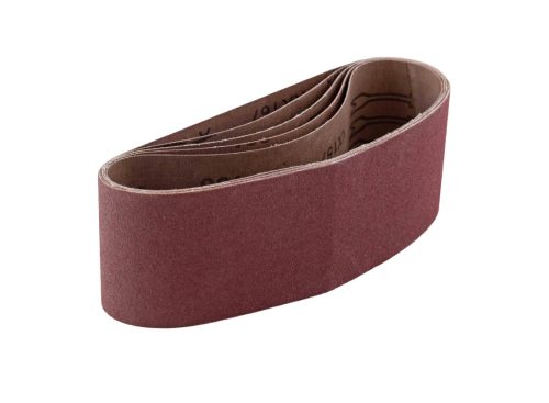 Шкурка за лентов шлайф 75х457mm Р80 5бр./опаковка Raider183113