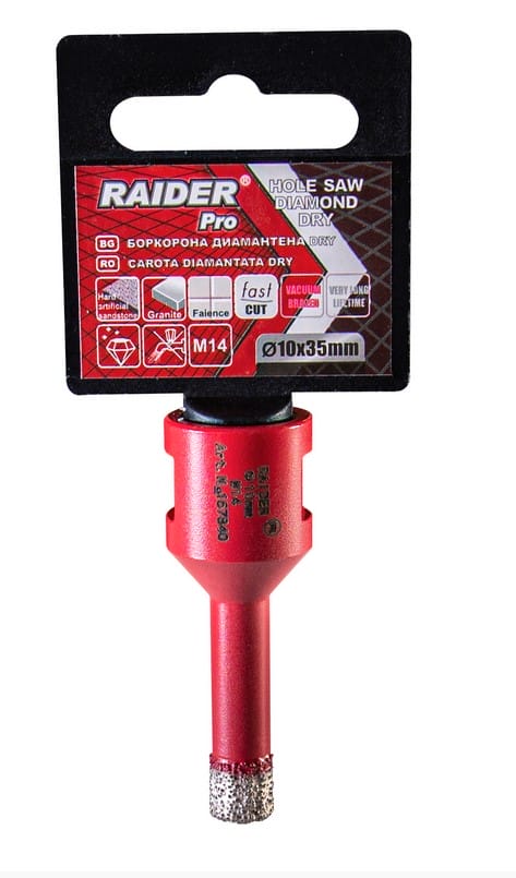 Боркорона Diamond Dry M14 ø18mm Raider 157842