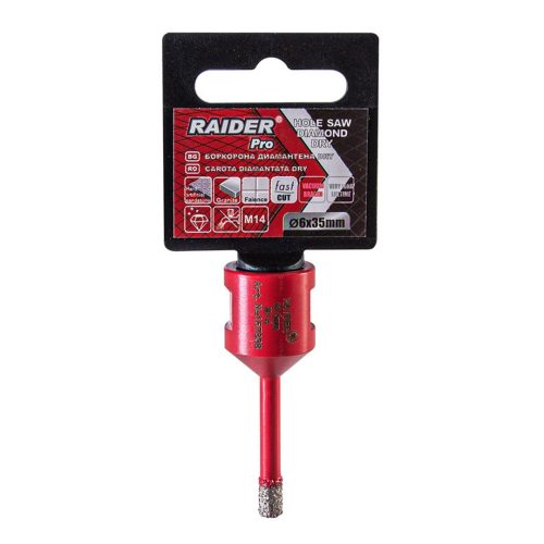 Боркорона Diamond Dry M14 ø6mm Raider 157838