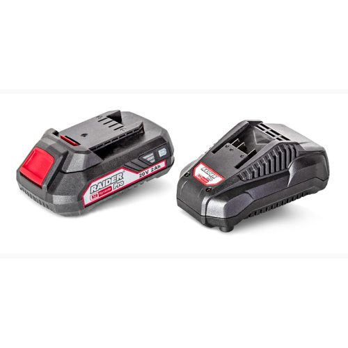 Комплект батерия Li-ion 2Ah и зарядно 1h за серията RAIDER RDP-R20 System