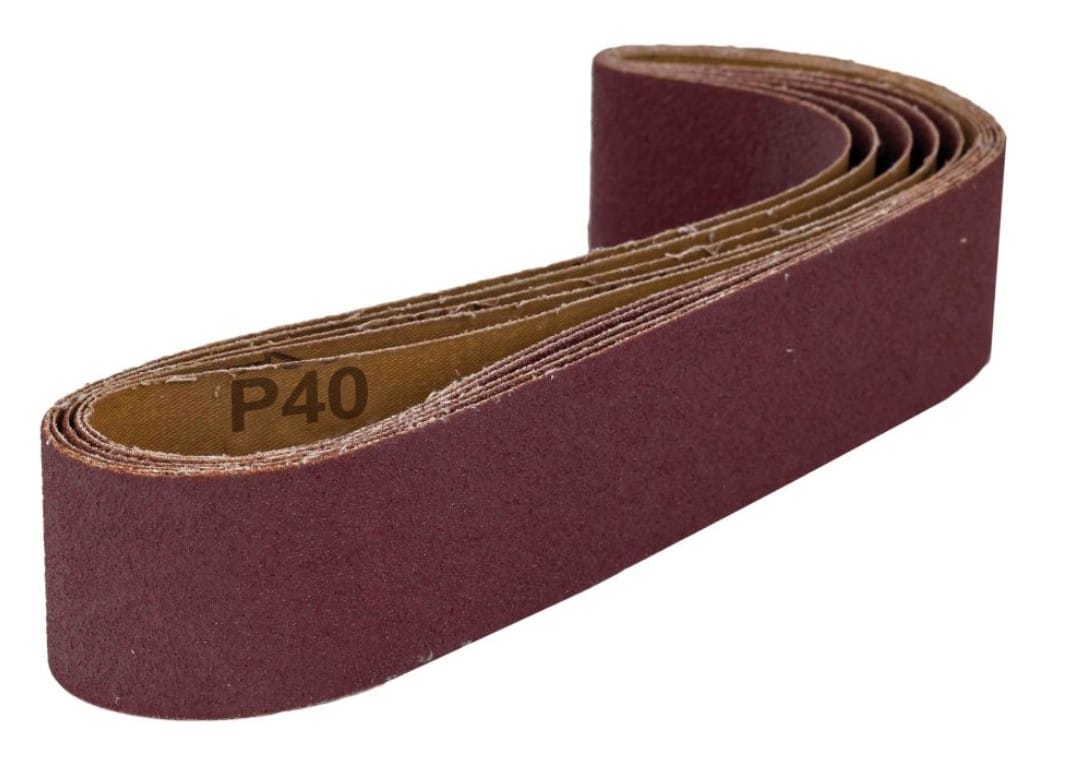 0000018133 Шкурка за лентов шмиргел 50Х686mm Р40 5бр./опаковка Raider 183120