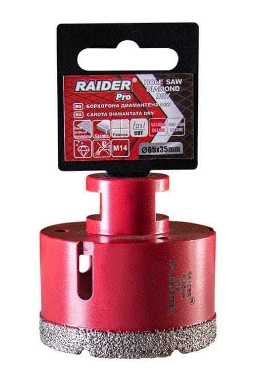 Боркорона Raider Diamond Dry, M14, ф 65 мм (157850)