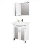 Лимекс Мебел За Баня Макена С Огледало,лед Осв. И Плавно Затваряне Омония 396103 1 0000018676