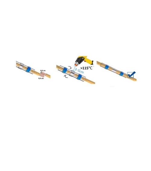 Влагозащитен конектор за бързо запояване ISOLDER 0.5-1mm2 IP67 7200130 VITO