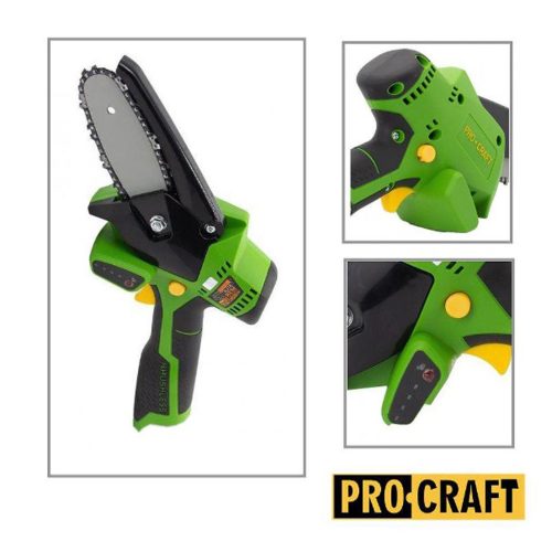 Кастрачка Резачка  Акумулаторна Безчеткова   PROCRAFT PKA16 SET, 16 V, 2 Ah, 10 см, с батерия и зарядно