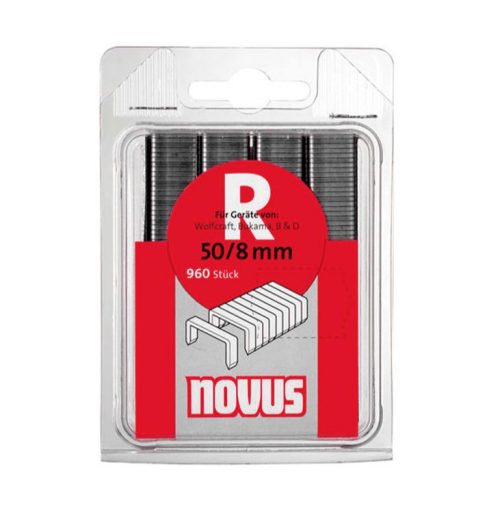 Кламер Novus 8ММ 960БР/БЛИСТЕР ТИП 50 045 SNL 136