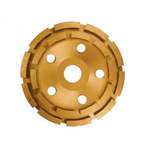 Диск диамантен за шлайфане, чашкообразен, 125mm, двуреден,MTX 729909