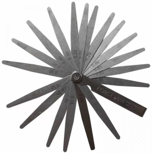 Луфтомер 0.05-1.00mm 20ч., FORCE JN66166