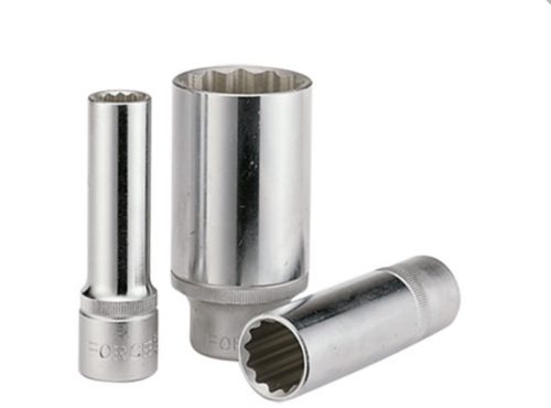 Вложка удължена дванадесетостенна 1/2" 28мм. FORCE Tools JN61111