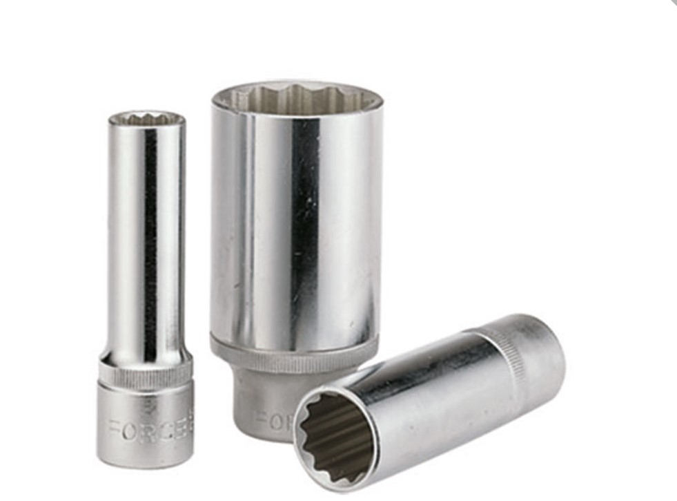 0000021232 Вложка удължена дванадесетостенна 1/2" 28мм. FORCE Tools JN61111