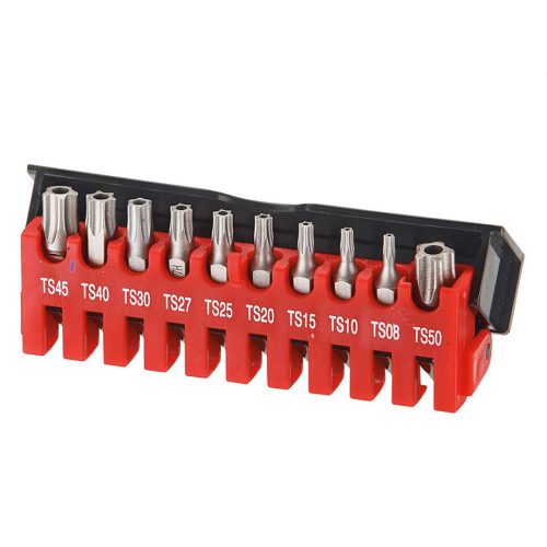 Накрайници звезда (5 лъча) 1/4" к-т 10 части | FORCE Tools JN99030