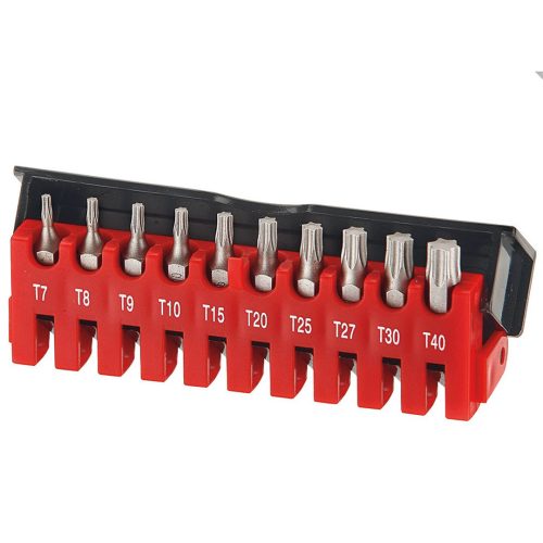Накрайници TORX с отвор 1/4" к-т 10 части | FORCE Tools JN99017