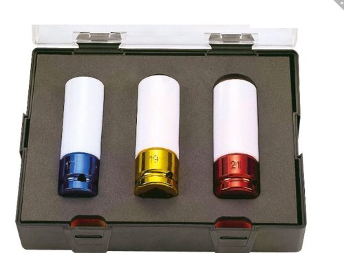 Вложки 1/2" за алуминиеви джанти 3 бр. к-т FORCE Tools  JN66316